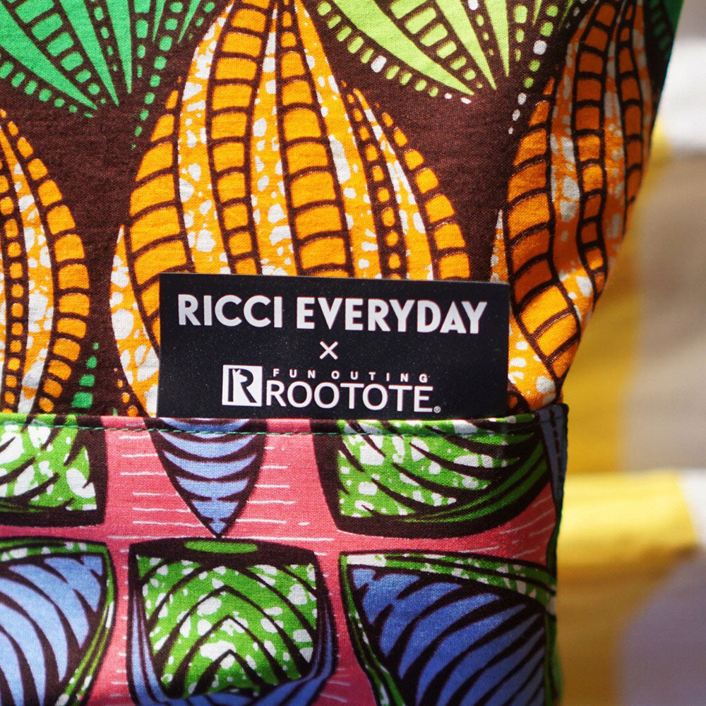 【限定商品】RICCI EVERYDAY × ROOTOTE / フェアトレード LT.A4.AFRICA-TOTE-A / 6471